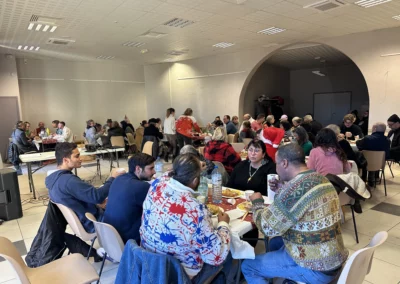 Couscous préparé par les salariés pour Noël à l’EBE Zouvaï.